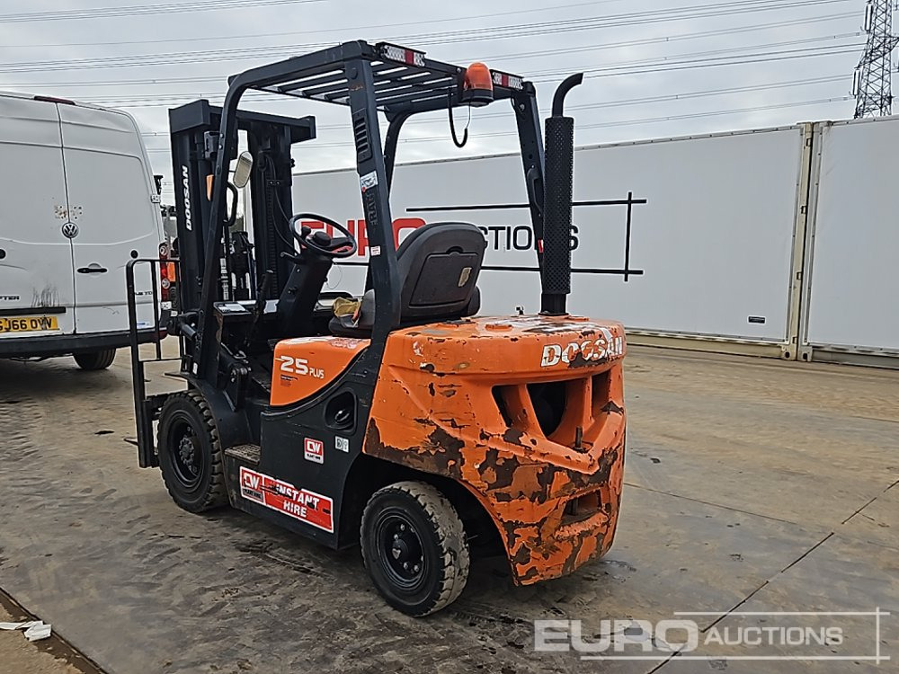 2018 Doosan D25GP - Gaffeltruck: billede 3 2018 Doosan D25GP - Gaffeltruck: billede 3