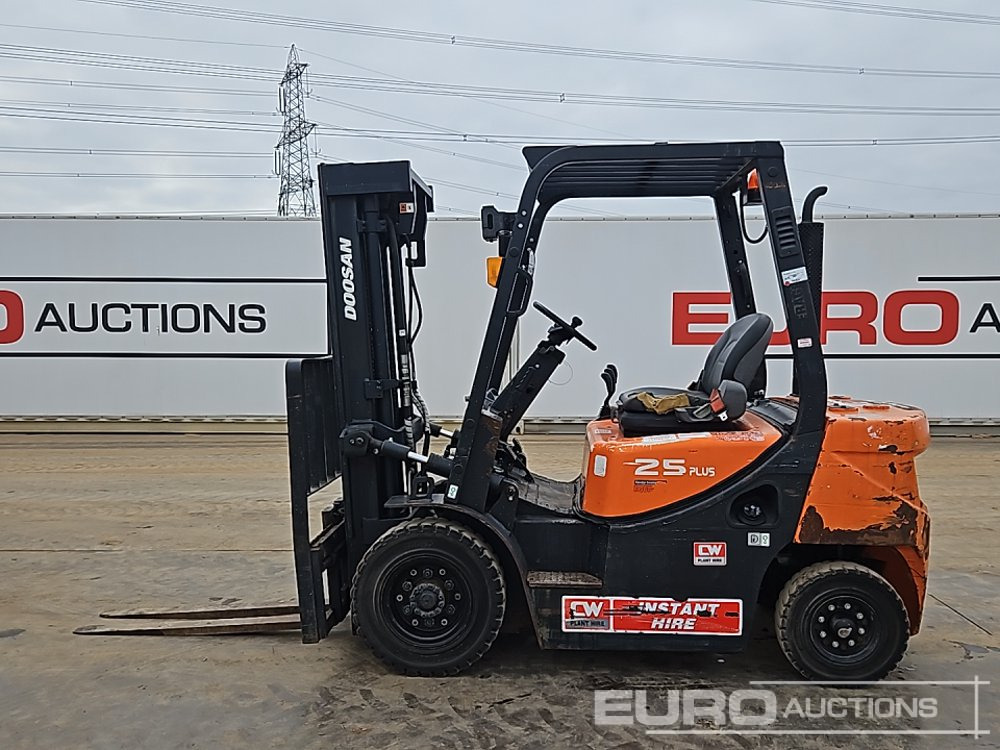 2018 Doosan D25GP - Gaffeltruck: billede 2 2018 Doosan D25GP - Gaffeltruck: billede 2