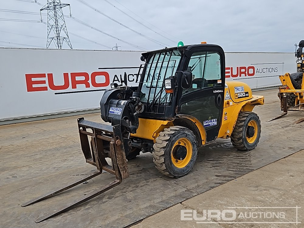 2018 JCB 520-40 - Teleskop truck: billede 1 2018 JCB 520-40 - Teleskop truck: billede 1