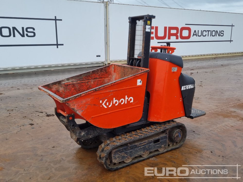 2018 Kubota KC70 - Bæltedumper: billede 1 2018 Kubota KC70 - Bæltedumper: billede 1