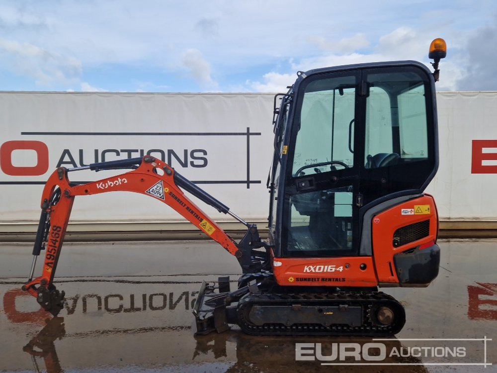 2018 Kubota KX016-4 - Minigravemaskine: billede 2 2018 Kubota KX016-4 - Minigravemaskine: billede 2