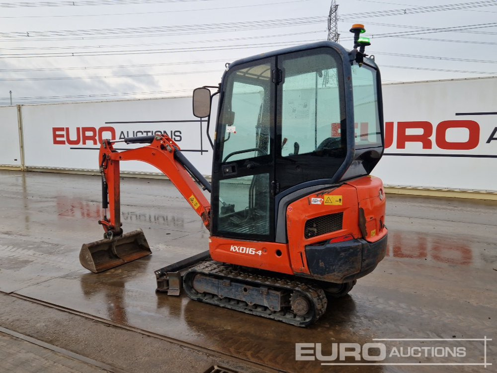 2018 Kubota KX016-4 - Minigravemaskine: billede 3 2018 Kubota KX016-4 - Minigravemaskine: billede 3
