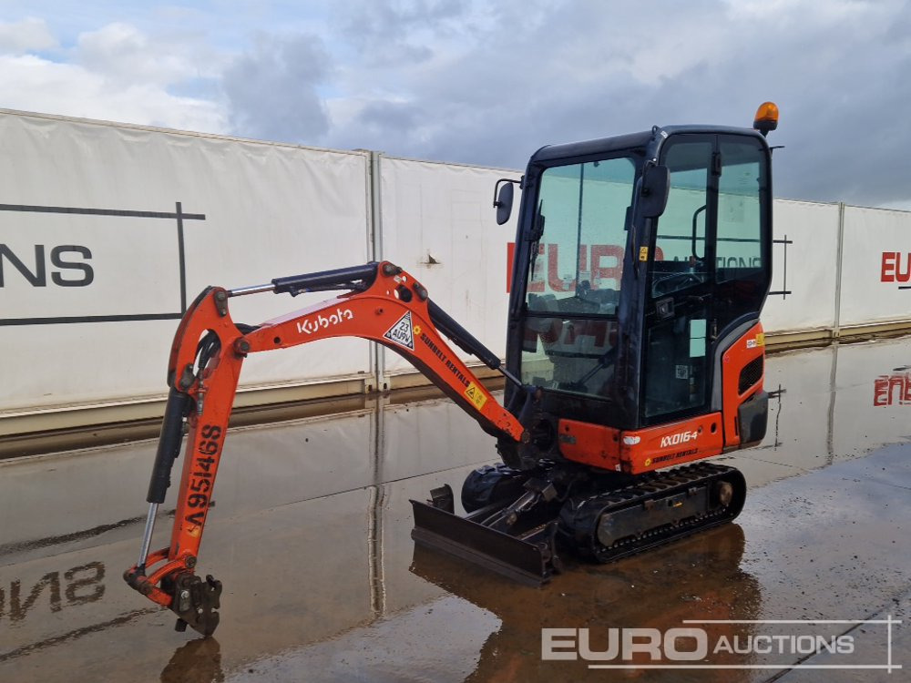 2018 Kubota KX016-4 - Minigravemaskine: billede 1 2018 Kubota KX016-4 - Minigravemaskine: billede 1