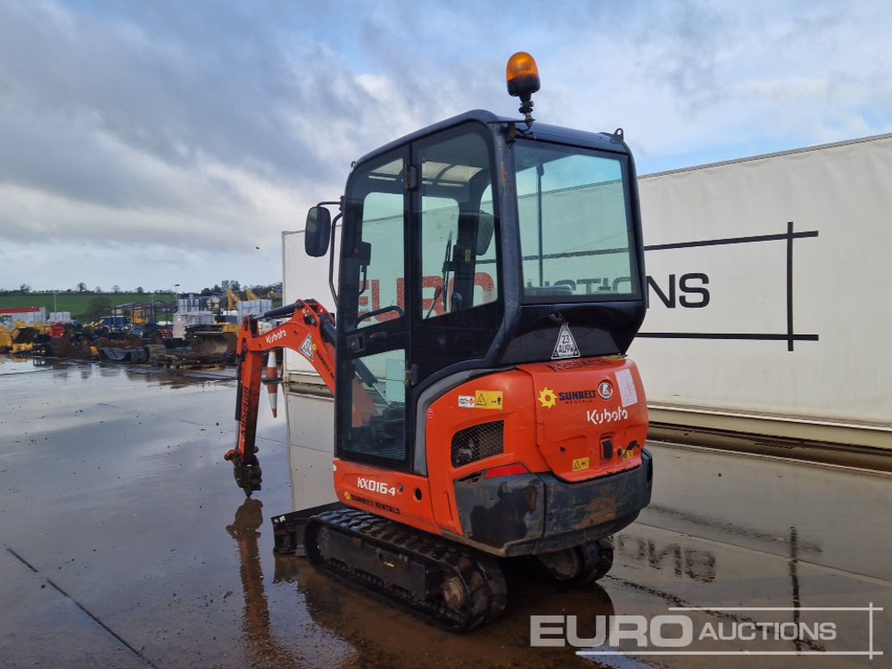 2018 Kubota KX016-4 - Minigravemaskine: billede 3 2018 Kubota KX016-4 - Minigravemaskine: billede 3