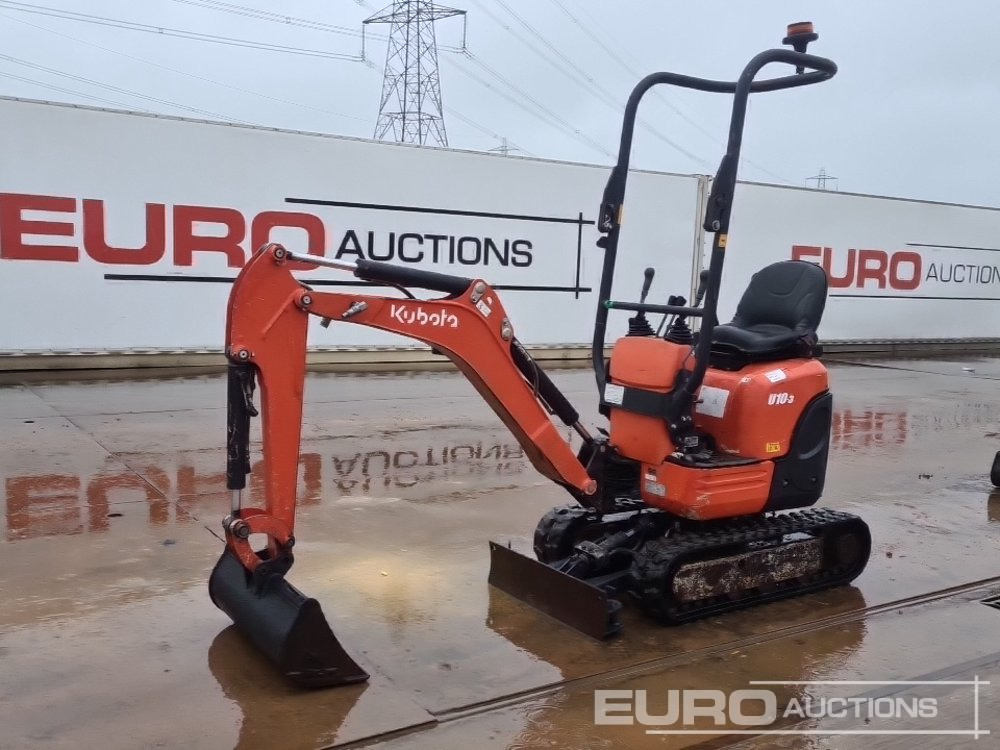 2018 Kubota U10-3 - Minigravemaskine: billede 1 2018 Kubota U10-3 - Minigravemaskine: billede 1