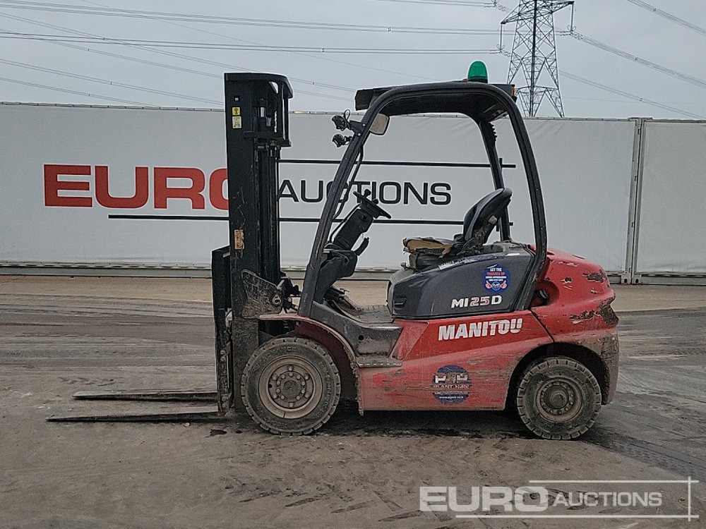 2018 Manitou MI25D - Gaffeltruck: billede 2 2018 Manitou MI25D - Gaffeltruck: billede 2