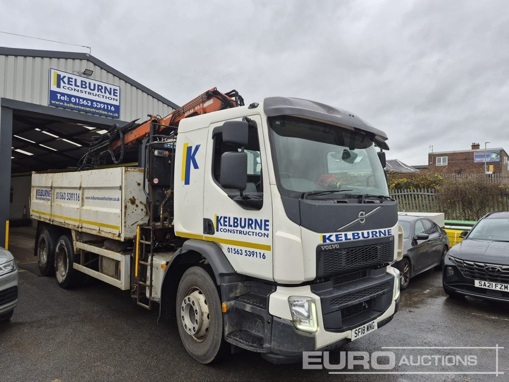 2018 Volvo FE320 - Tipvogn lastbil, Lastbil med kran: billede 5 2018 Volvo FE320 - Tipvogn lastbil, Lastbil med kran: billede 5