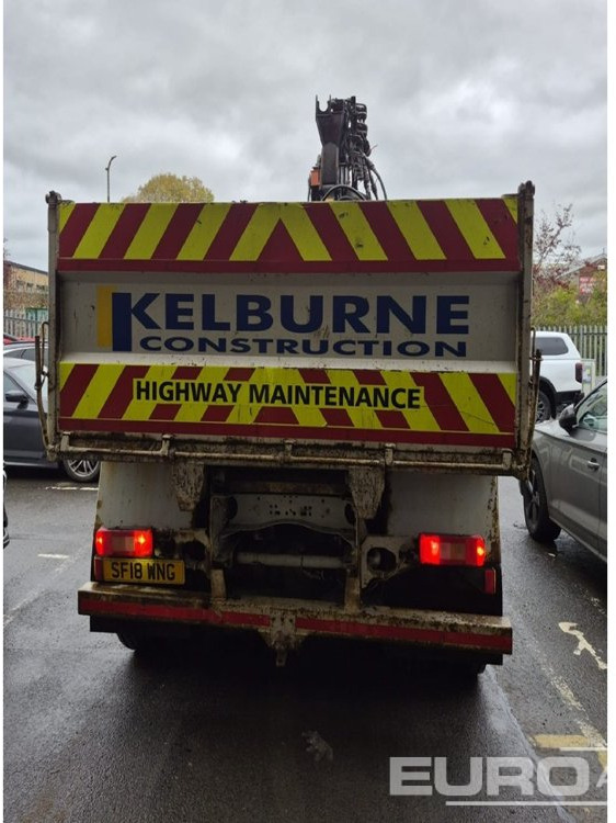 2018 Volvo FE320 - Tipvogn lastbil, Lastbil med kran: billede 3 2018 Volvo FE320 - Tipvogn lastbil, Lastbil med kran: billede 3