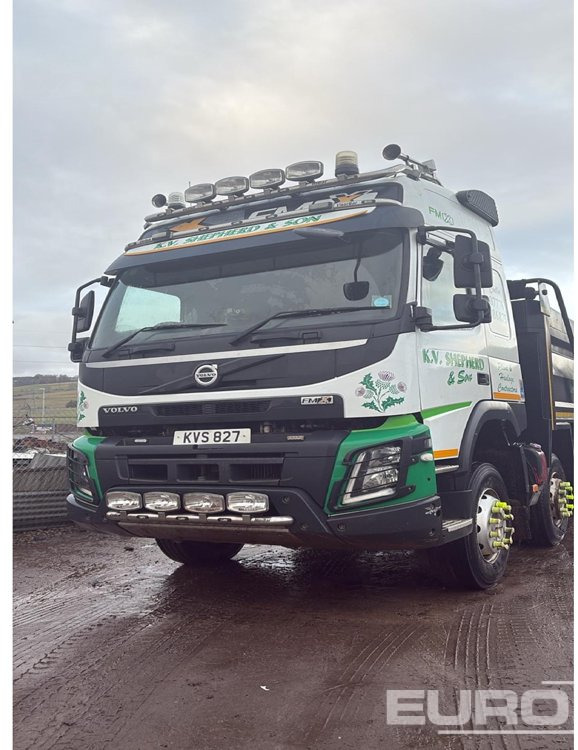 Tipvogn lastbil 2018 Volvo FMX 420: billede 7