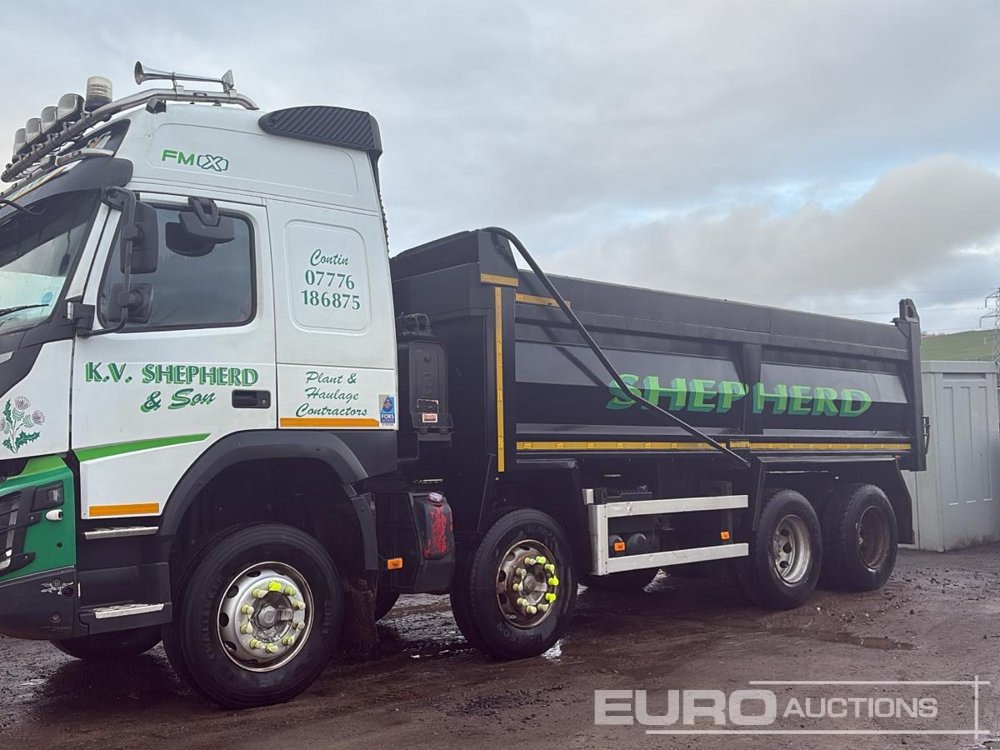 2018 Volvo FMX 420 - Tipvogn lastbil: billede 1 2018 Volvo FMX 420 - Tipvogn lastbil: billede 1