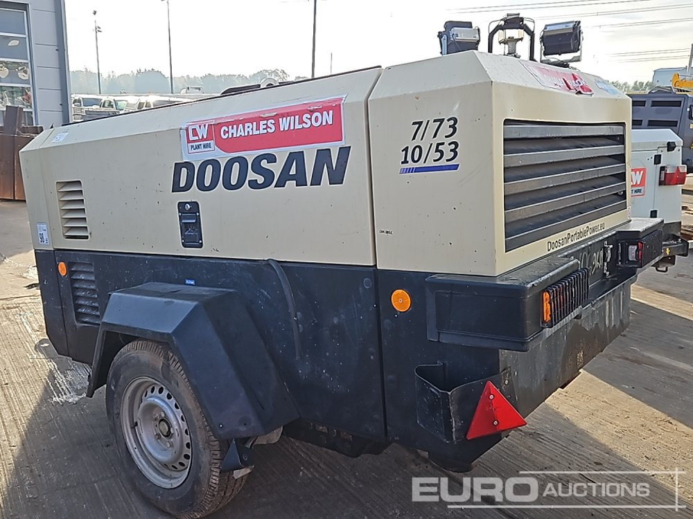 2019 Doosan 7/73 250CFM - Luftkompressor: billede 3 2019 Doosan 7/73 250CFM - Luftkompressor: billede 3