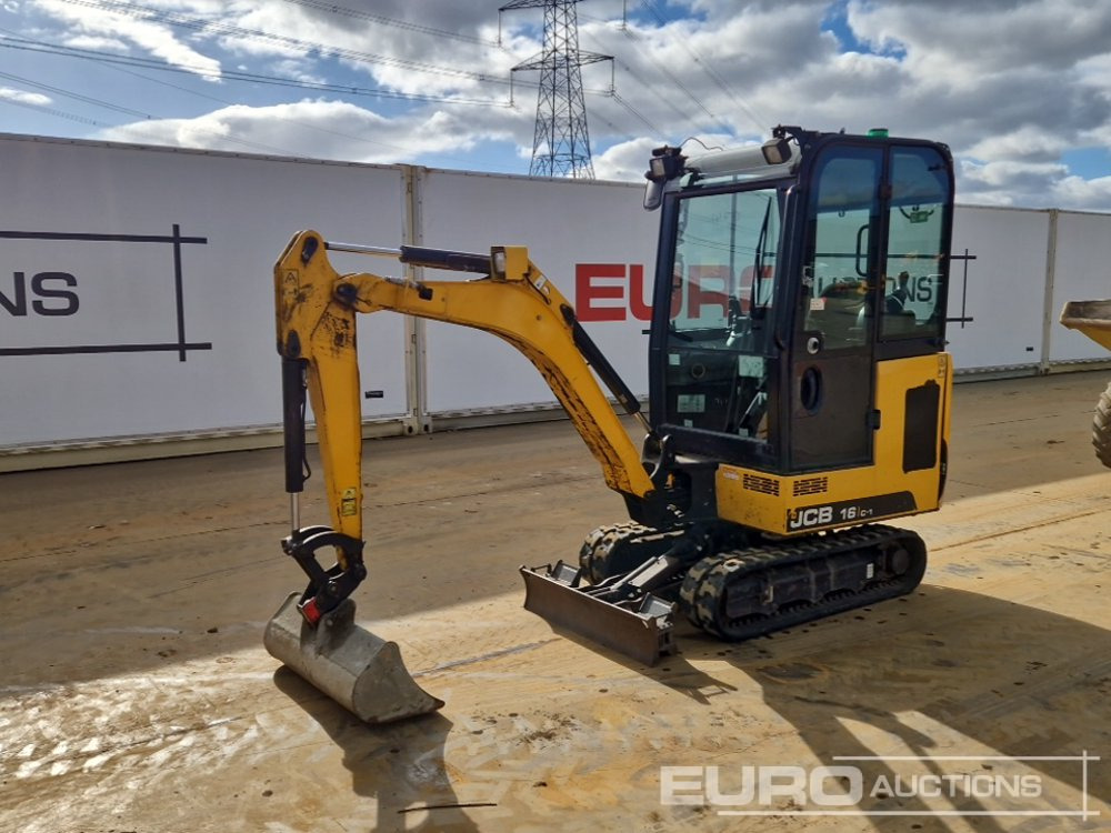 2019 JCB 16C-1 - Minigravemaskine: billede 1 2019 JCB 16C-1 - Minigravemaskine: billede 1