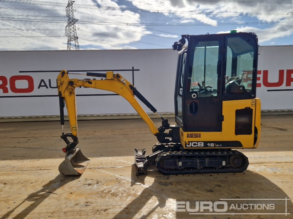 2019 JCB 16C-1 - Minigravemaskine: billede 2 2019 JCB 16C-1 - Minigravemaskine: billede 2