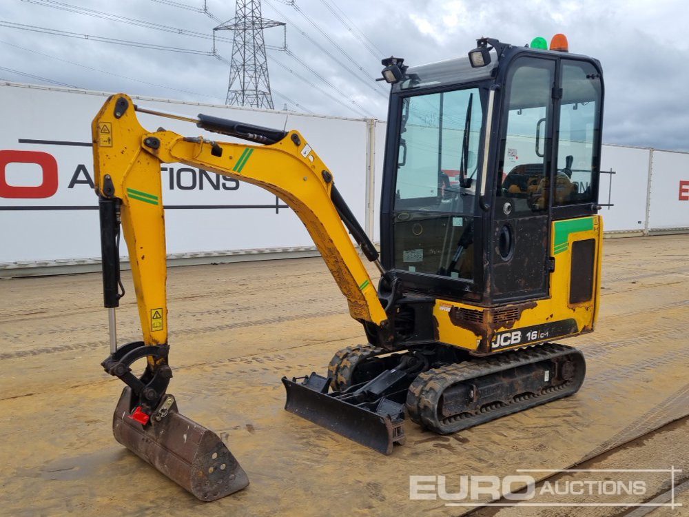 2019 JCB 16C-1 - Minigravemaskine: billede 1 2019 JCB 16C-1 - Minigravemaskine: billede 1