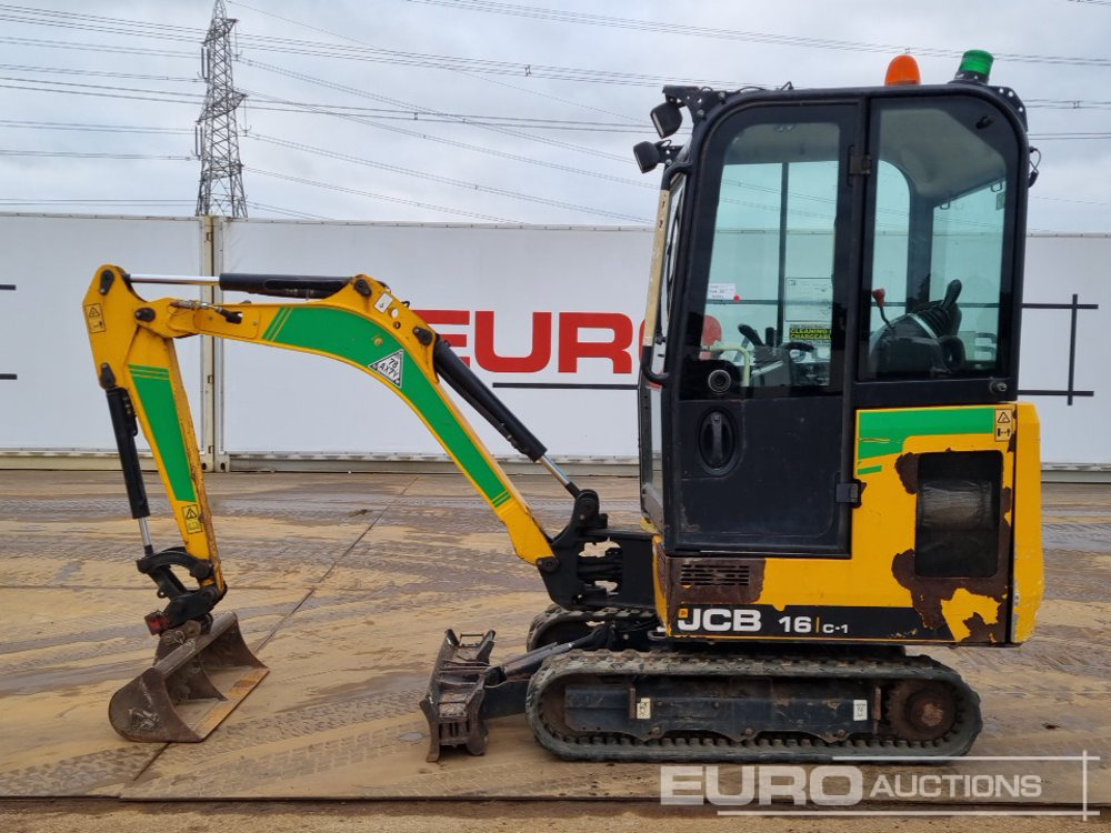2019 JCB 16C-1 - Minigravemaskine: billede 2 2019 JCB 16C-1 - Minigravemaskine: billede 2