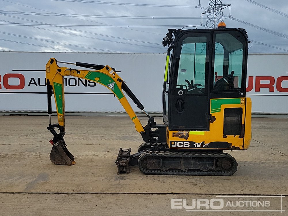 2019 JCB 16C-1 - Minigravemaskine: billede 2 2019 JCB 16C-1 - Minigravemaskine: billede 2