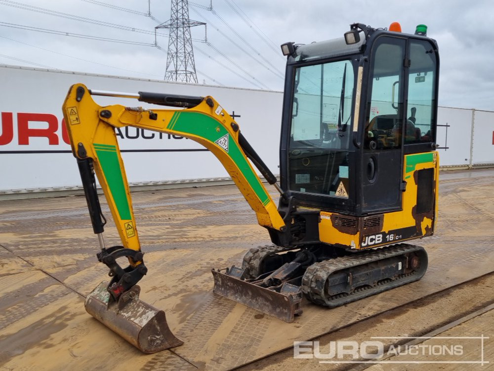 2019 JCB 16C-1 - Minigravemaskine: billede 1 2019 JCB 16C-1 - Minigravemaskine: billede 1