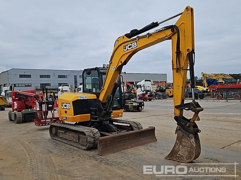 Minigravemaskine 2019 JCB 86C-1: billede 7