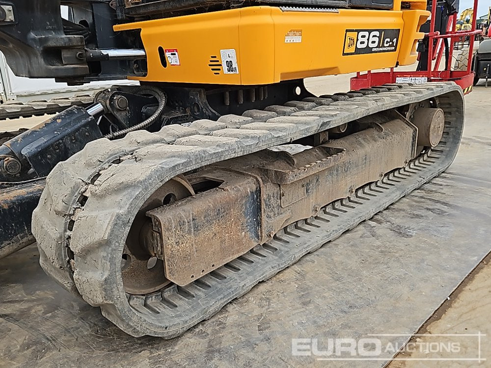 Minigravemaskine 2019 JCB 86C-1: billede 8