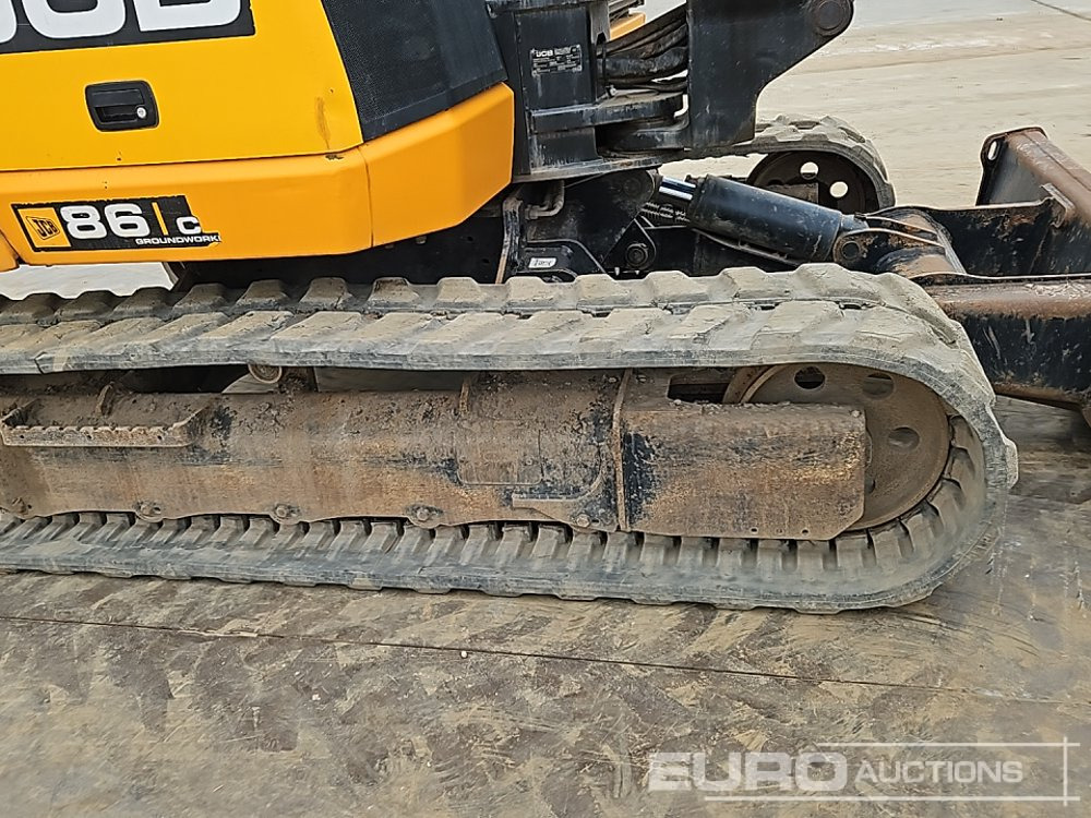 Minigravemaskine 2019 JCB 86C-1: billede 14