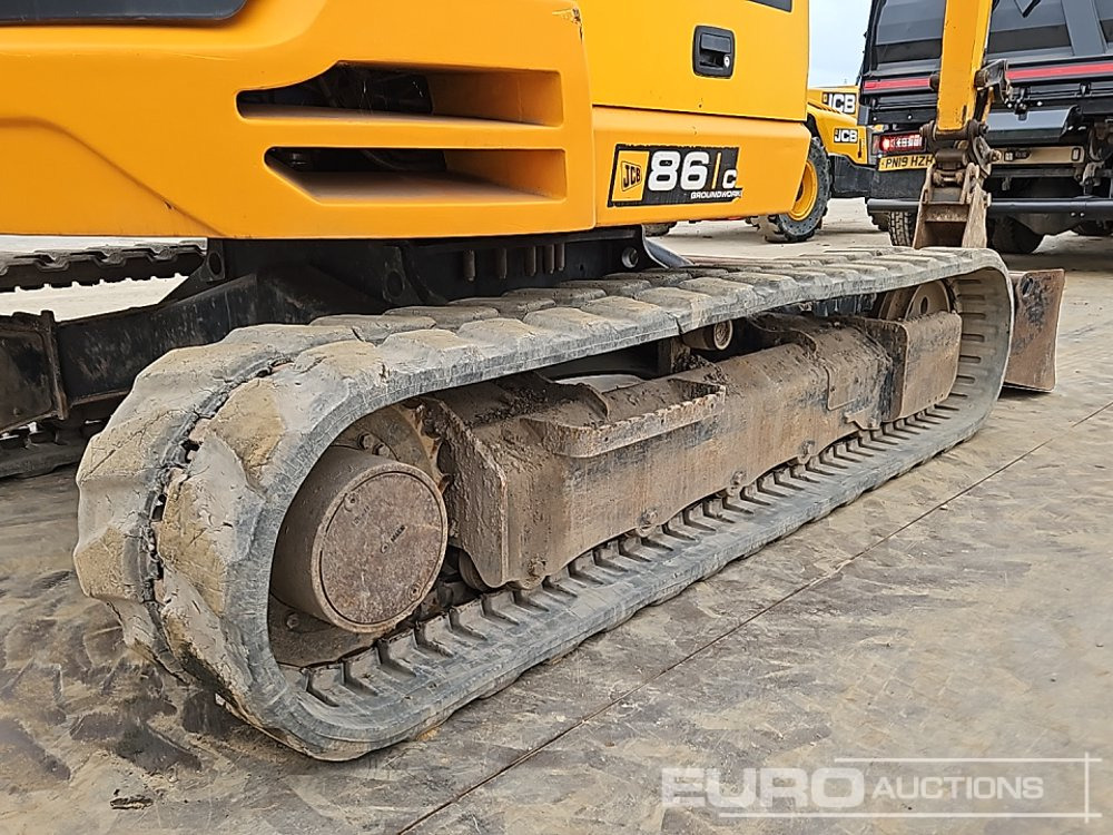 Minigravemaskine 2019 JCB 86C-1: billede 12