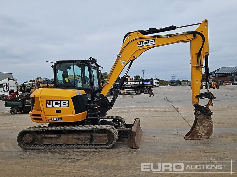 Minigravemaskine 2019 JCB 86C-1: billede 6