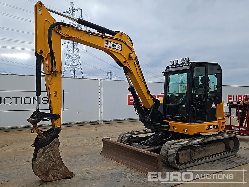 2019 JCB 86C-1 - Minigravemaskine: billede 1 2019 JCB 86C-1 - Minigravemaskine: billede 1