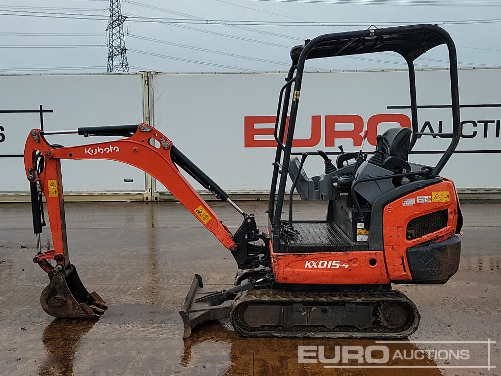 2019 Kubota KX015-4 - Minigravemaskine: billede 2 2019 Kubota KX015-4 - Minigravemaskine: billede 2