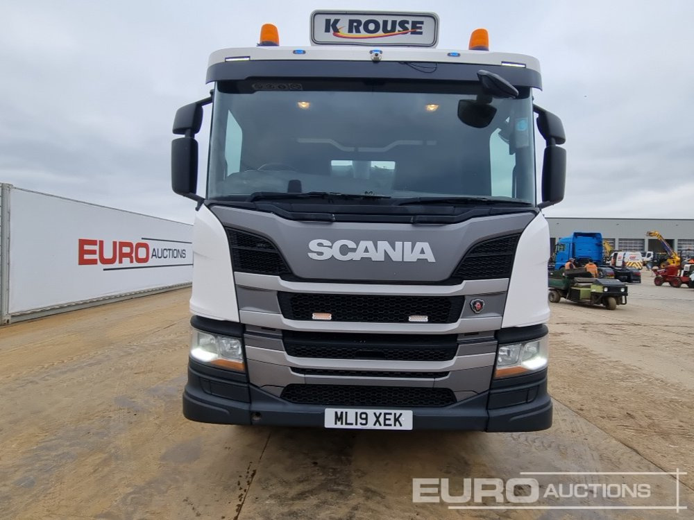 Tipvogn lastbil 2019 Scania P410XT: billede 8