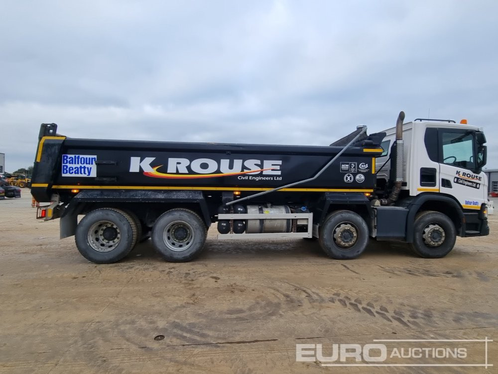 Tipvogn lastbil 2019 Scania P410XT: billede 6