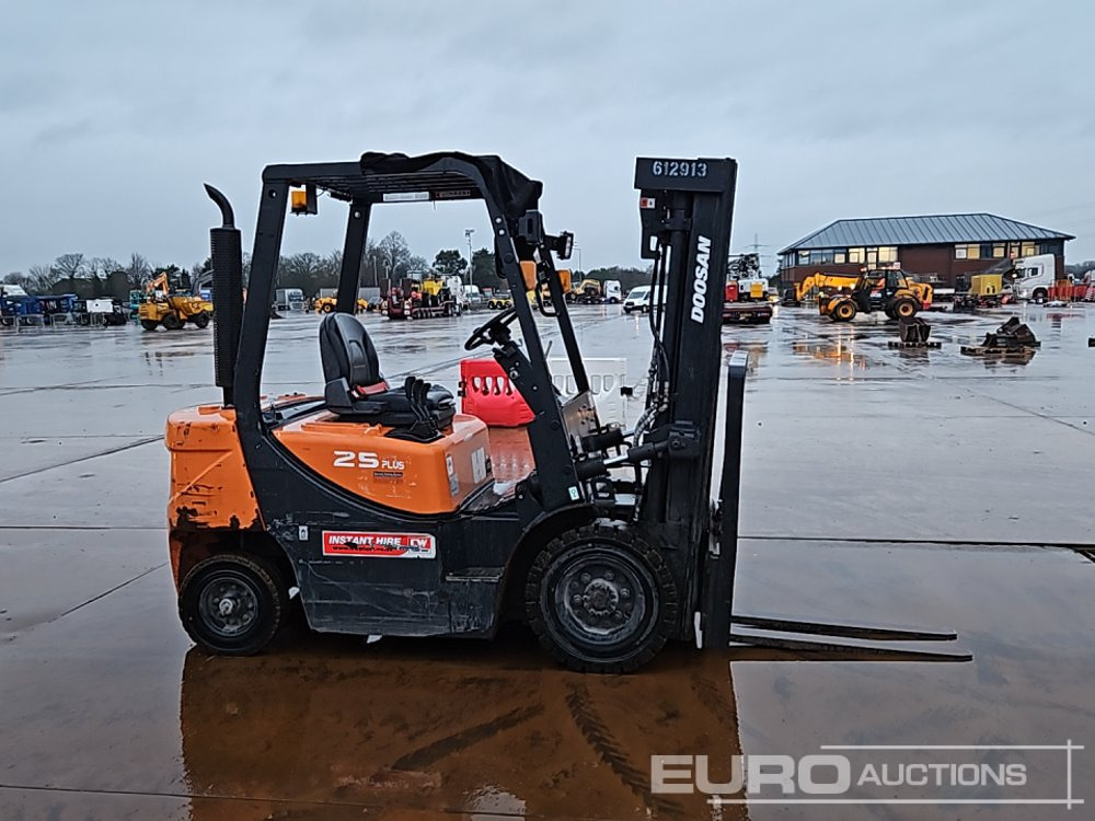 Gaffeltruck 2020 Doosan D25GP: billede 6