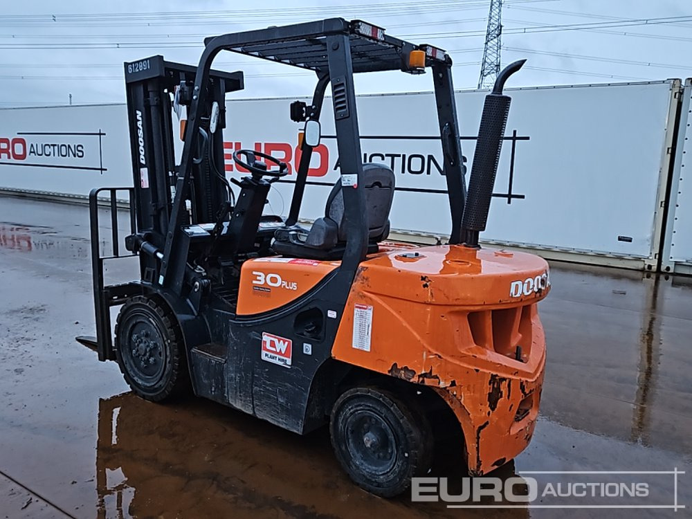 2020 Doosan D30GP - Gaffeltruck: billede 3 2020 Doosan D30GP - Gaffeltruck: billede 3