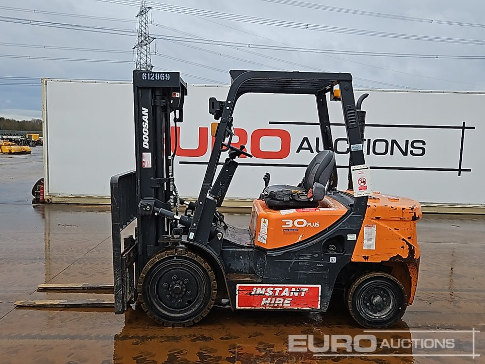 2020 Doosan D30GP - Gaffeltruck: billede 2 2020 Doosan D30GP - Gaffeltruck: billede 2