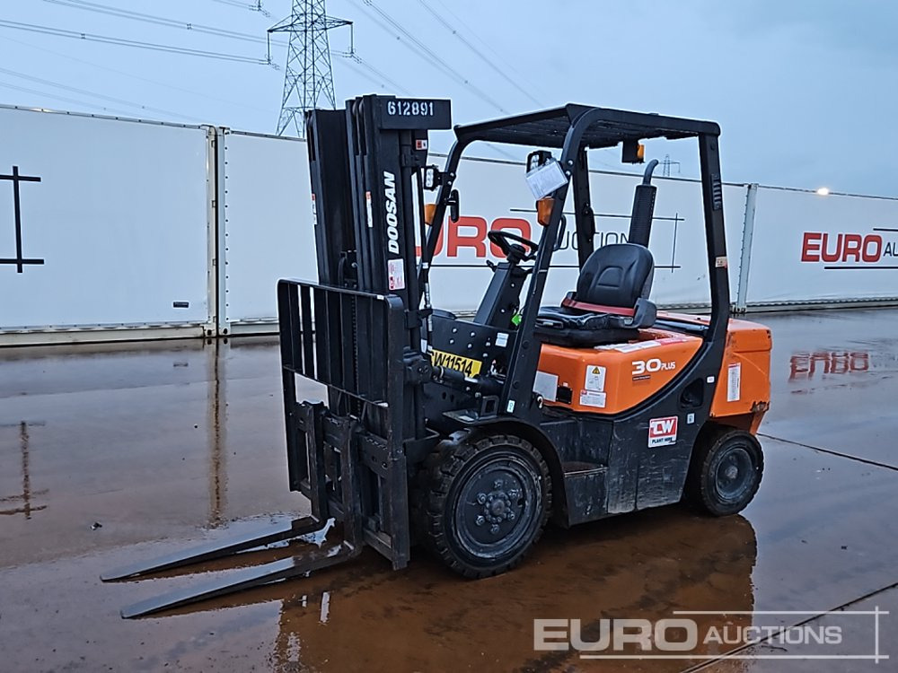 2020 Doosan D30GP - Gaffeltruck: billede 1 2020 Doosan D30GP - Gaffeltruck: billede 1