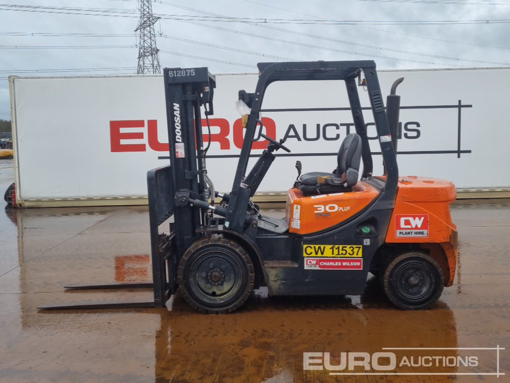 2020 Doosan D30GP - Gaffeltruck: billede 2 2020 Doosan D30GP - Gaffeltruck: billede 2
