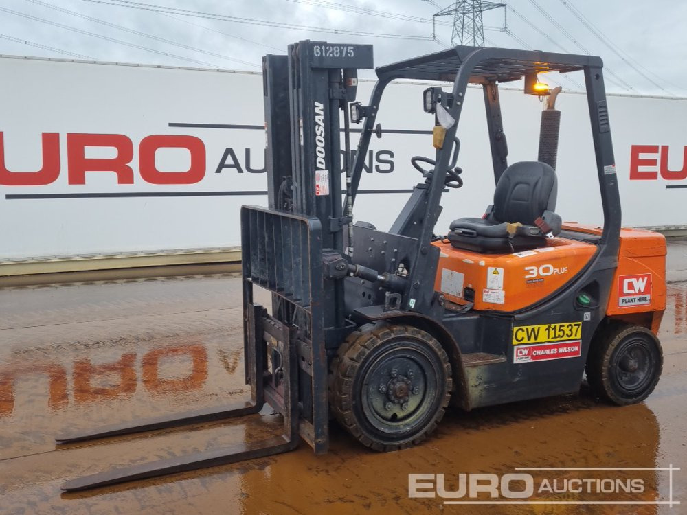 2020 Doosan D30GP - Gaffeltruck: billede 1 2020 Doosan D30GP - Gaffeltruck: billede 1