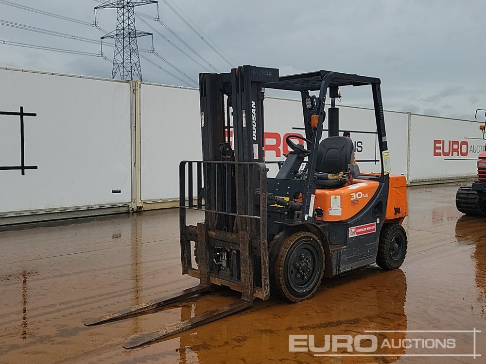 2020 Doosan D30GP - Gaffeltruck: billede 3 2020 Doosan D30GP - Gaffeltruck: billede 3
