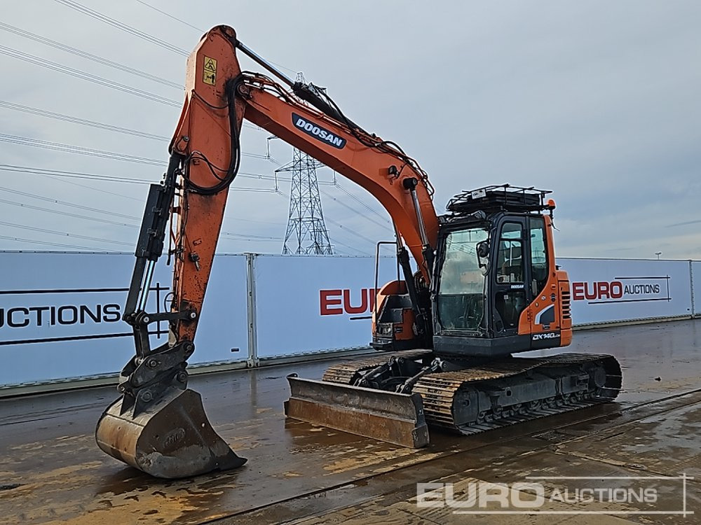 2020 Doosan DX140LCR-5 - Bæltegravemaskine: billede 1 2020 Doosan DX140LCR-5 - Bæltegravemaskine: billede 1