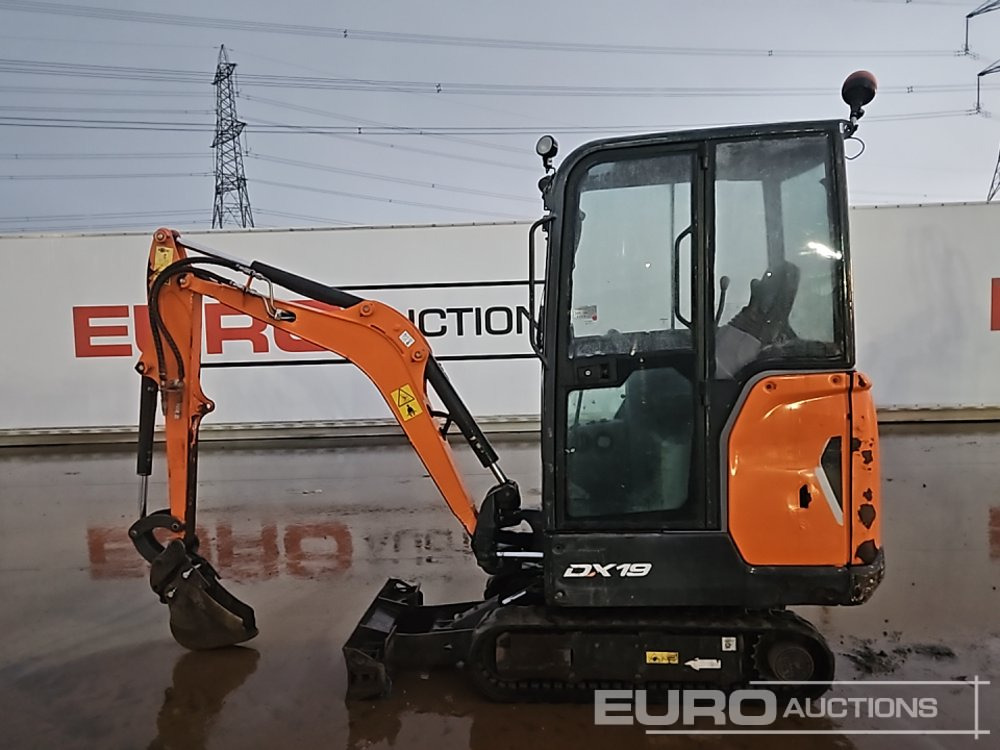 2020 Doosan DX19 - Minigravemaskine: billede 2 2020 Doosan DX19 - Minigravemaskine: billede 2
