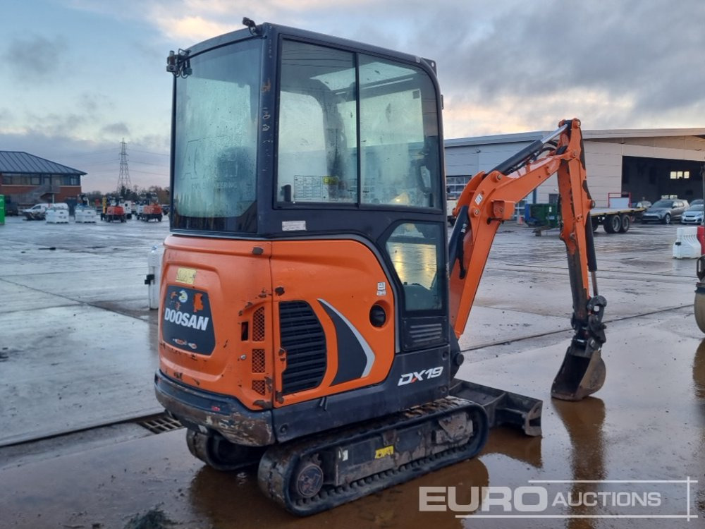 2020 Doosan DX19 - Minigravemaskine: billede 5 2020 Doosan DX19 - Minigravemaskine: billede 5
