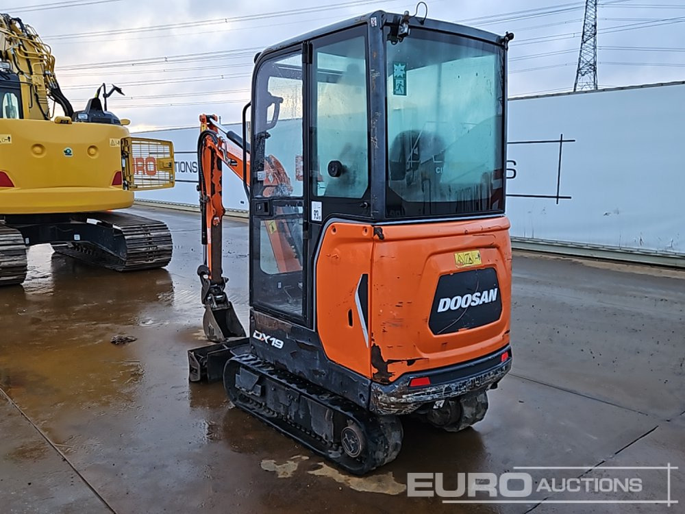 2020 Doosan DX19 - Minigravemaskine: billede 4 2020 Doosan DX19 - Minigravemaskine: billede 4