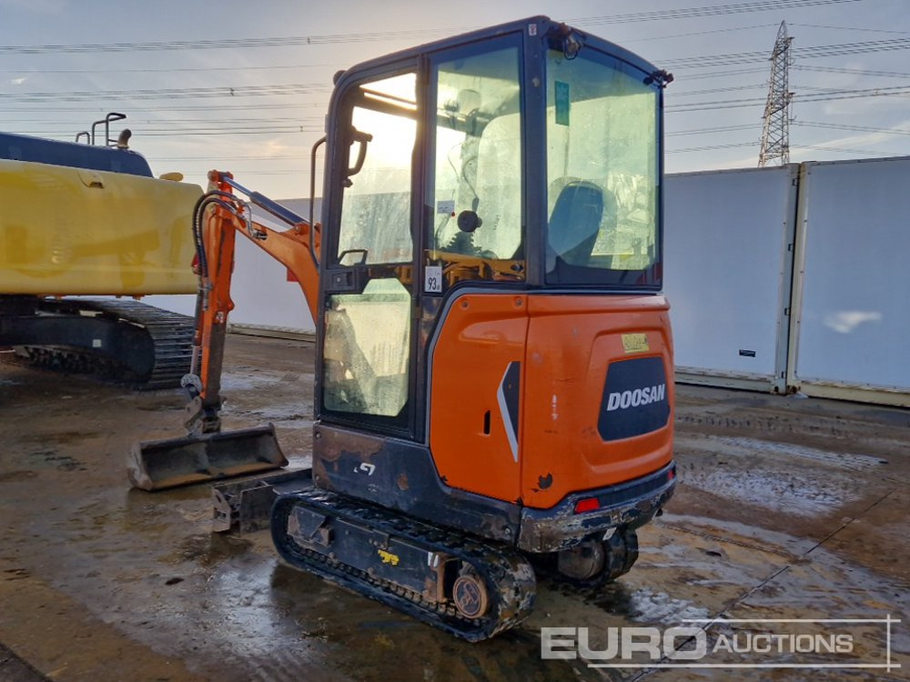 2020 Doosan DX19 - Minigravemaskine: billede 3 2020 Doosan DX19 - Minigravemaskine: billede 3
