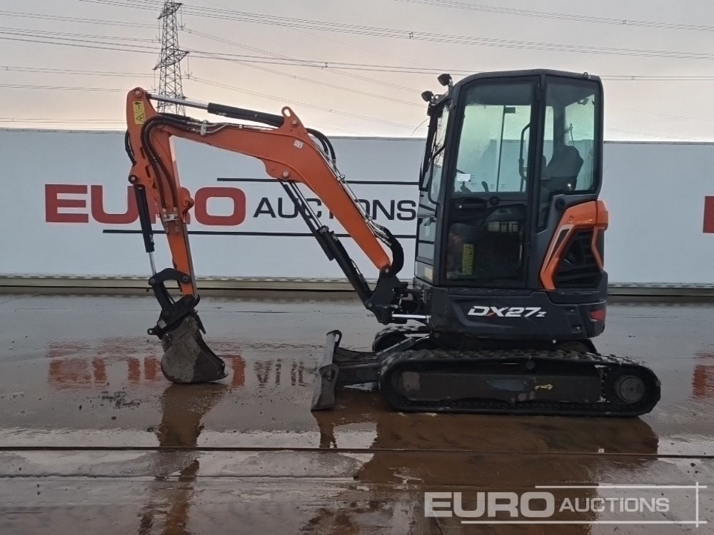 2020 Doosan DX27Z - Minigravemaskine: billede 2 2020 Doosan DX27Z - Minigravemaskine: billede 2