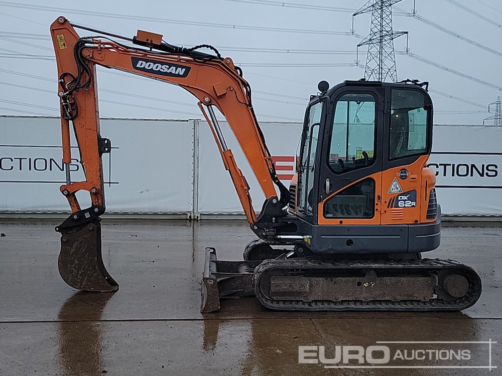 2020 Doosan DX62R-3 - Minigravemaskine: billede 2 2020 Doosan DX62R-3 - Minigravemaskine: billede 2