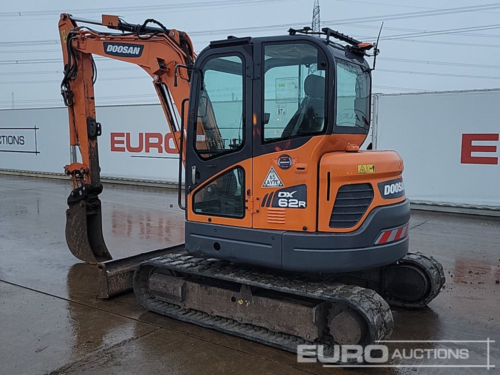 2020 Doosan DX62R-3 - Minigravemaskine: billede 3 2020 Doosan DX62R-3 - Minigravemaskine: billede 3