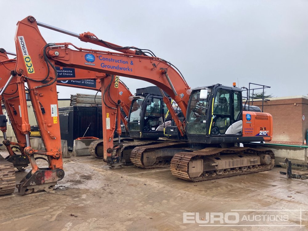 2020 Hitachi ZX210LC-6 - Bæltegravemaskine: billede 1 2020 Hitachi ZX210LC-6 - Bæltegravemaskine: billede 1