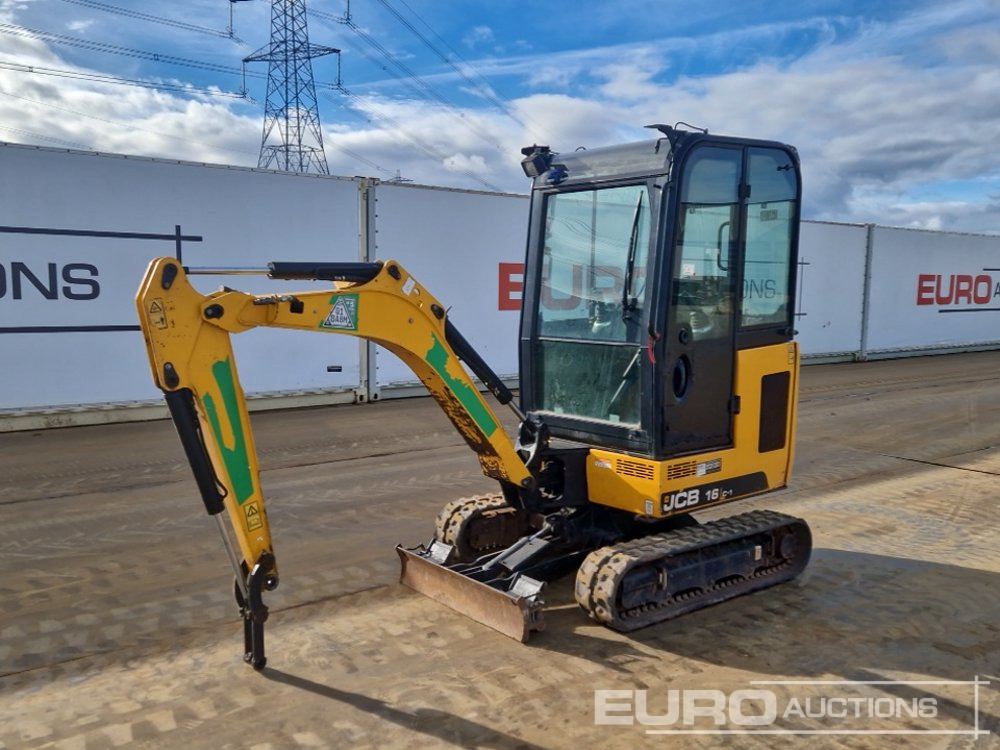 2020 JCB 16C-1 T3 - Minigravemaskine: billede 1 2020 JCB 16C-1 T3 - Minigravemaskine: billede 1