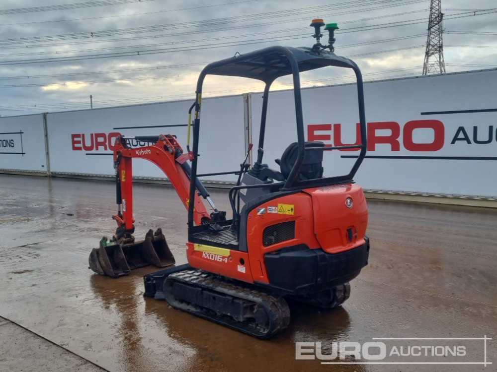 2020 Kubota KX016-4 - Minigravemaskine: billede 3 2020 Kubota KX016-4 - Minigravemaskine: billede 3