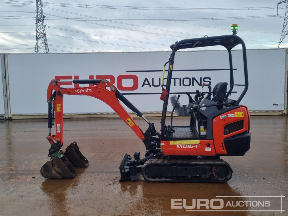 2020 Kubota KX016-4 - Minigravemaskine: billede 2 2020 Kubota KX016-4 - Minigravemaskine: billede 2