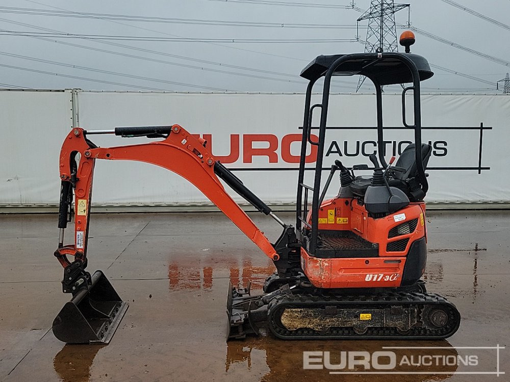 2020 Kubota U17-3A - Minigravemaskine: billede 2 2020 Kubota U17-3A - Minigravemaskine: billede 2